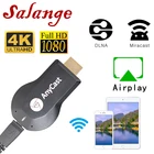 AnyCast M4 PLUS ТВ палка 1080P беспроводной WiFi Дисплей ТВ ключ приемник для Apple Android мобильный телефон ТВ проектор DLNA Airplay