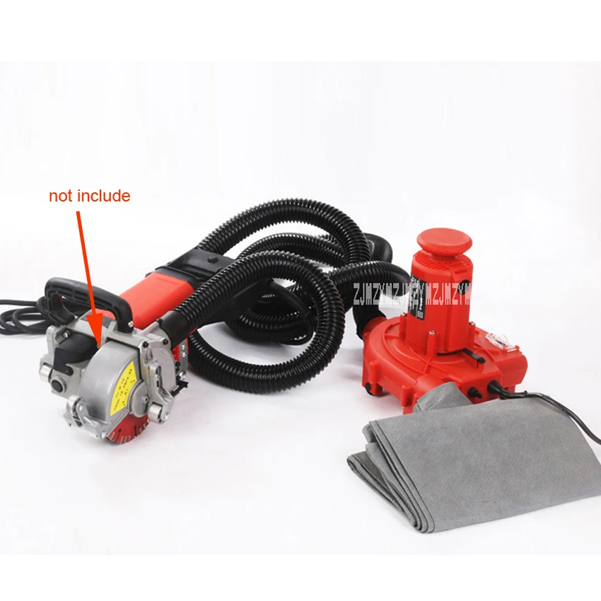 

900W Industrial Blower Portable Vacuum Cleaner Electric Wall Surface Cutting And Grinding Slotted Dust Removal Blower 220V/110V
