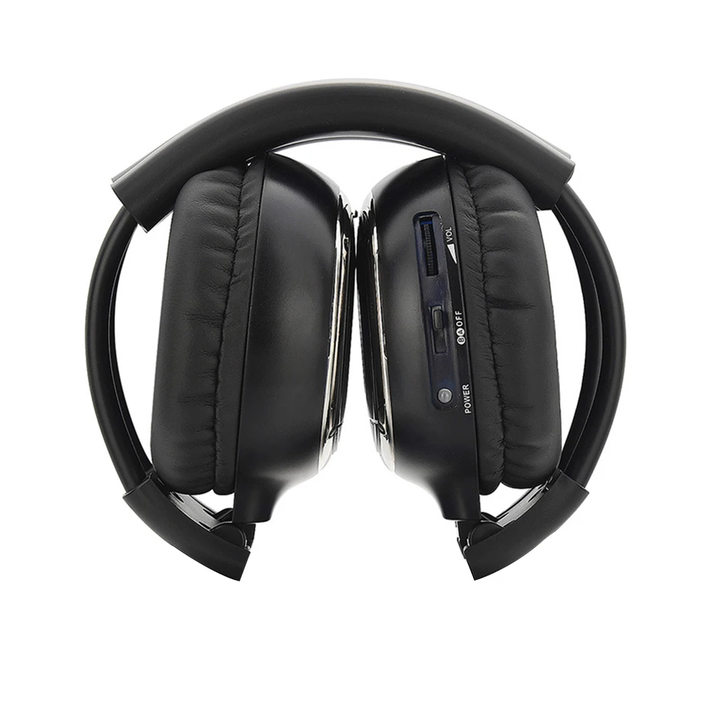 Двухканальный над ухом аудио кабель инфракрасный стерео удобные для вождения