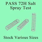 Пружина сжатия из нержавеющей стали, диаметр 0,7 мм, 10 шт.