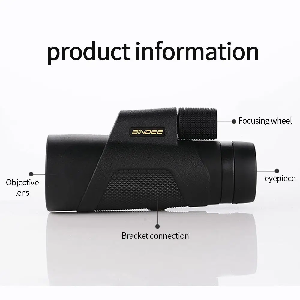 Монокулярный телескоп 10x42 мм портативный водонепроницаемый с функцией ночного