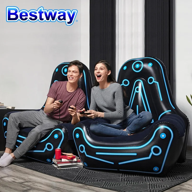 Портативный надувной диван Bestway 75077 для игр уютный воздушный стул с основной