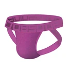 Мужские трусы джоки с заниженной талией, желтые дышащие стринги из хлопка, танга, сексуальное нижнее белье для мужчин BS3127,