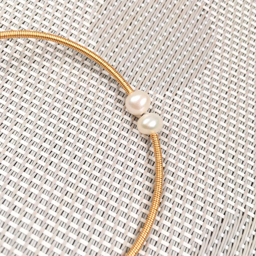 Модные регулируемые жемчужные браслеты для женщин шарики браслеты-манжеты