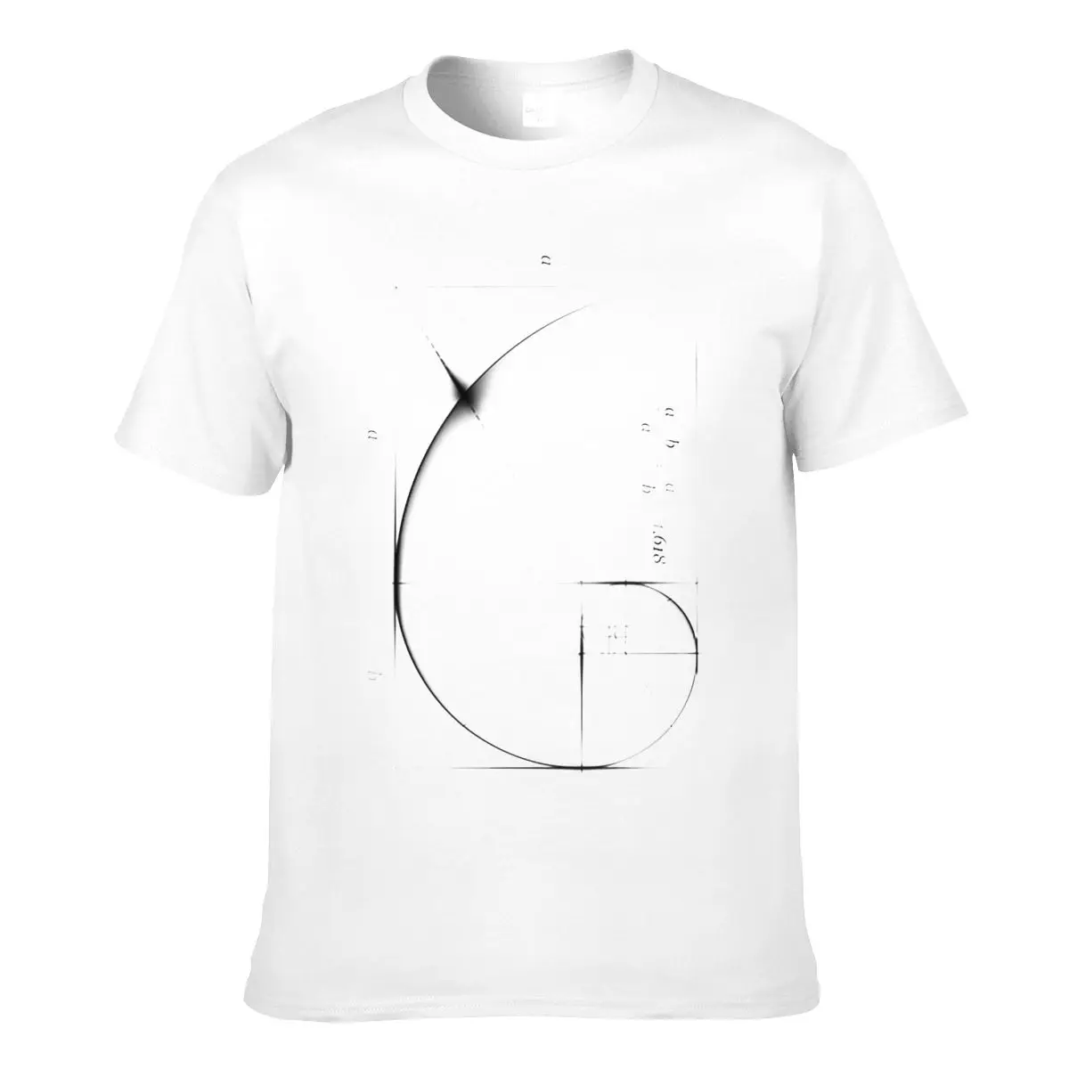 

Fibonacci Golden Ratio T Shirt Math Technical Geek Male Streetwear T-Shirt Short Sleeve Print 100 Cotton Tee Shirt