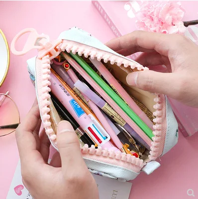 Вместительный чехол для карандашей из искусственной кожи Sumikko Gurashi с милыми