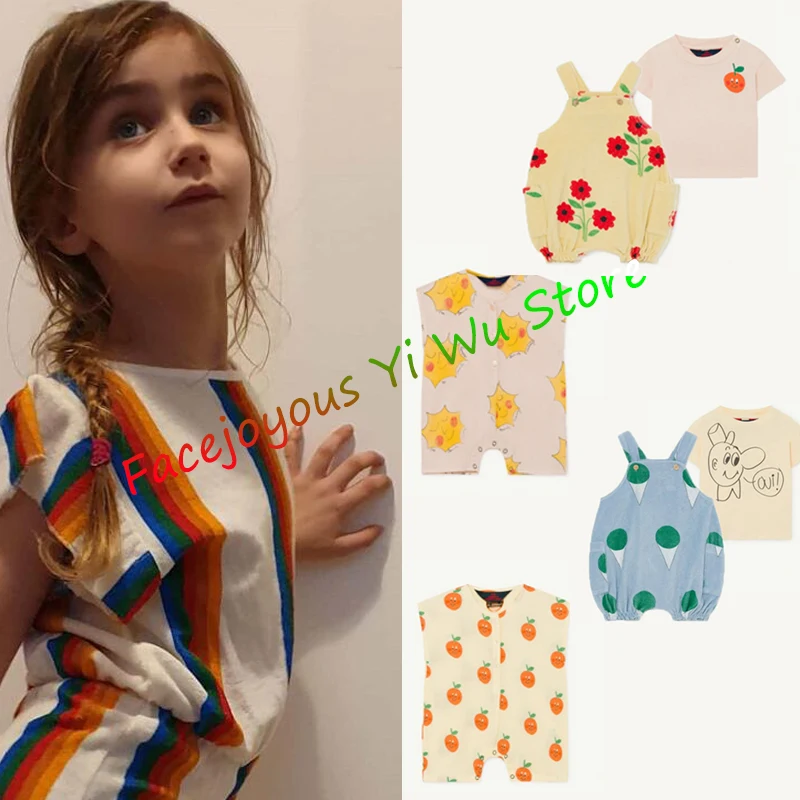 2020 предпродажа детский комбинезон Летний Новый хлопковый для маленьких