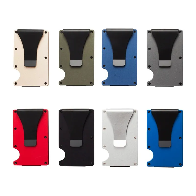 

Gemeer carbon fiber credit card holder RFID non-scanning metal wallet wallet business card holder aluminum alloy card holder