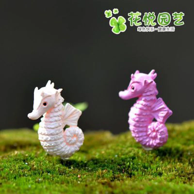Мини австралийская морская лошадь Тихоокеанский океан гиппокамп модель статуя