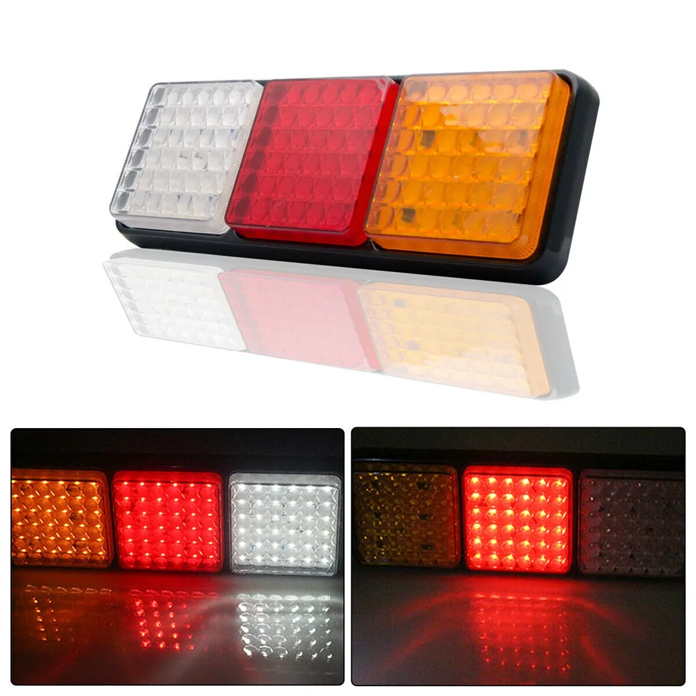 

24V 108LED Reflector Rear Tail Brake Stop Marker Light CAR Truck Trailer Waterproof Light