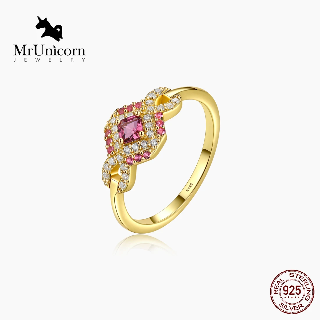 

Кольцо MrUnicorn из серебра пробы с бантом женское винтажное