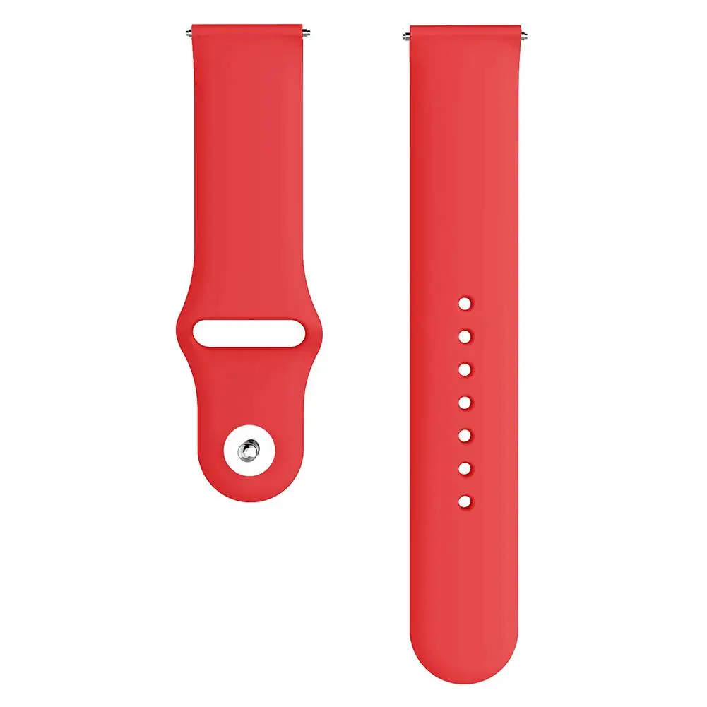 Мягкий силиконовый Спортивный Классический ремешок для наручных часов Garmin Vivomove HR Vivoactive 3 Аксессуары для умных часов