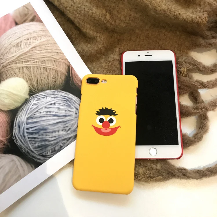 Милый мультяшный чехол для iPhone Xr X Xs Max Задняя панель 6 6S 7 8 Plus матовый телефона Smile