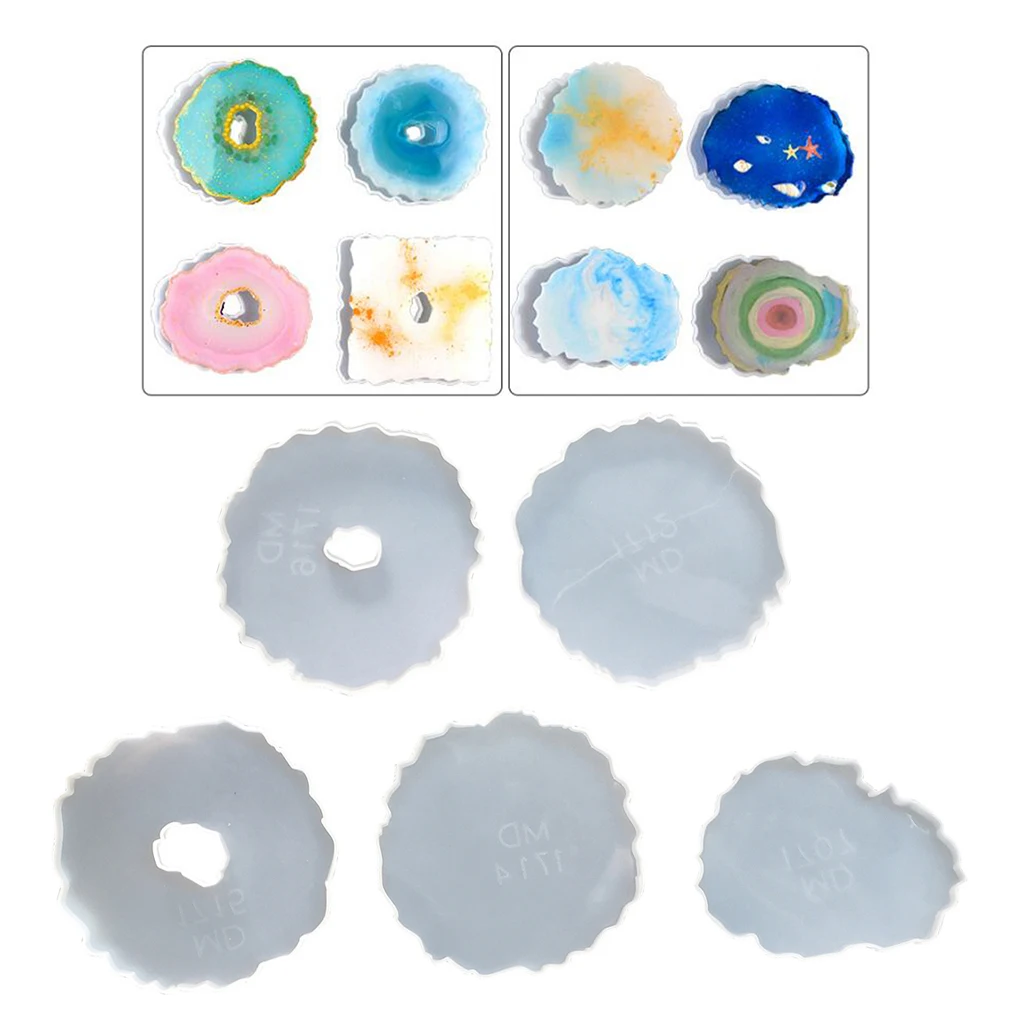 Силиконовые геодезические горки прессформы эпоксидной смолы литья формы чашки