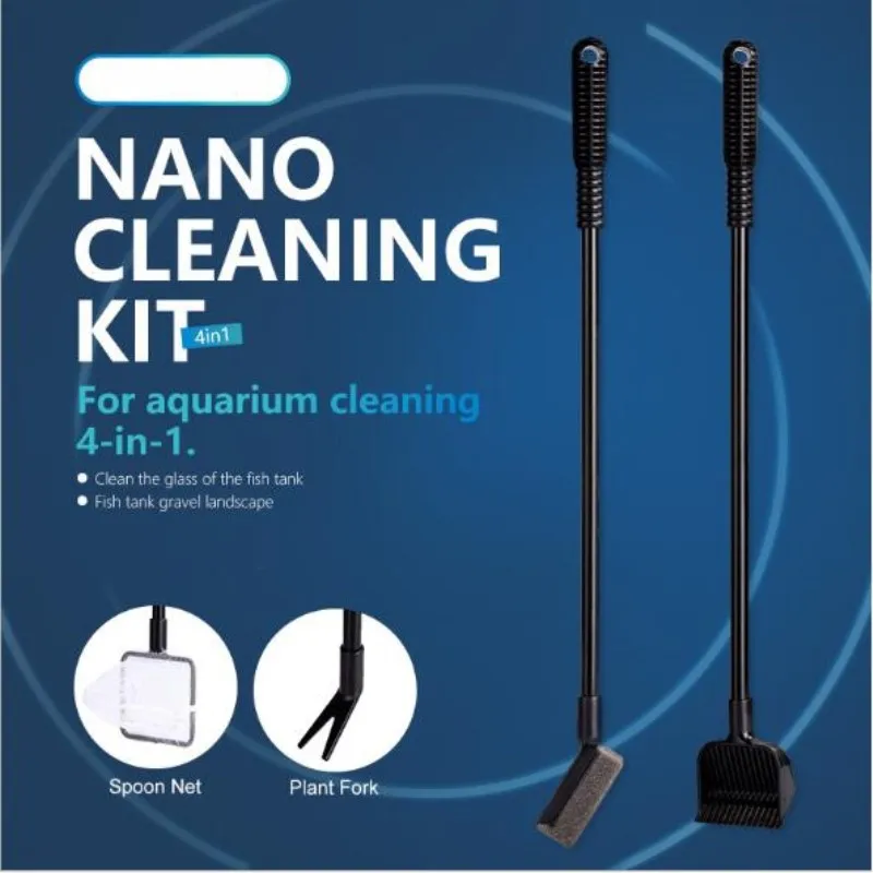 

Small Fish Tank Brush Acrylic Cleaning Brush Aquarium Cleaning Tool Goldfish Turtle Turtle Jar Cleaning Brush