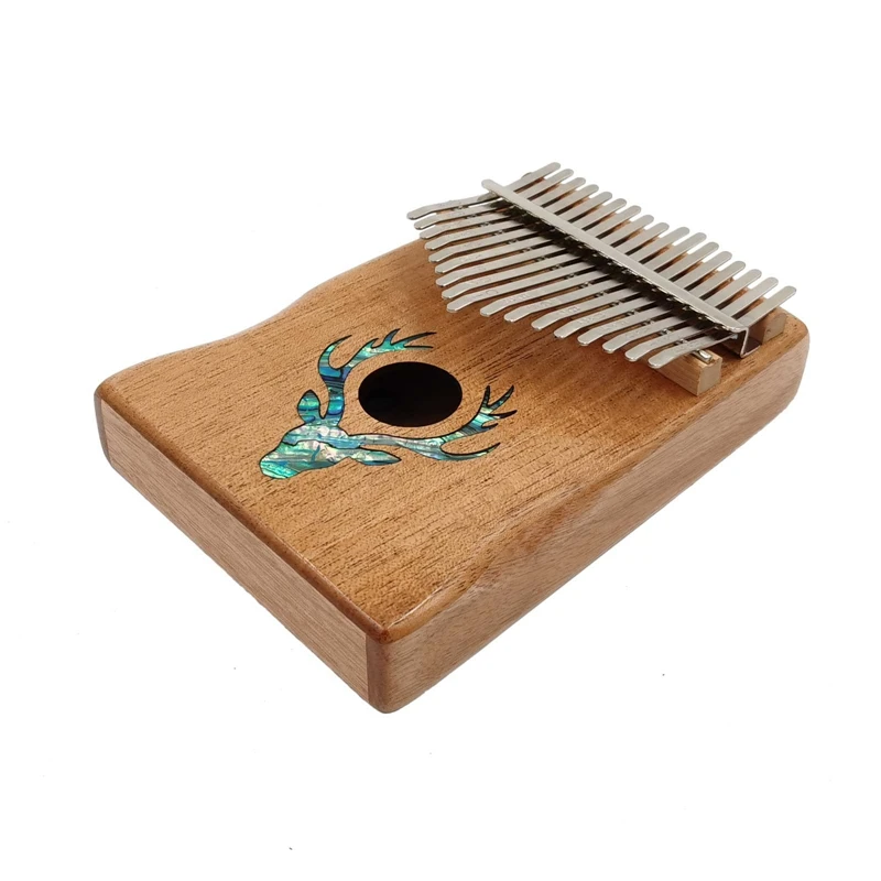

Thumb Piano 17 Keys Kalimba, Deer Shape Finger Piano,The Best Musical Instrument Gift for Kids and Adults Beginners