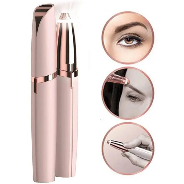 

Electric Eyebrow depilator mini eyebrow scraper instant and painless razor portable hair remover eyebrow depilator
