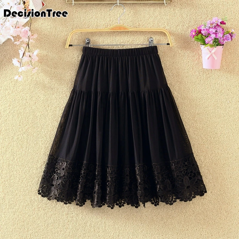 women's camisoles full slips dress with shoulder straps long under dress solid underskirt inner petticoat height