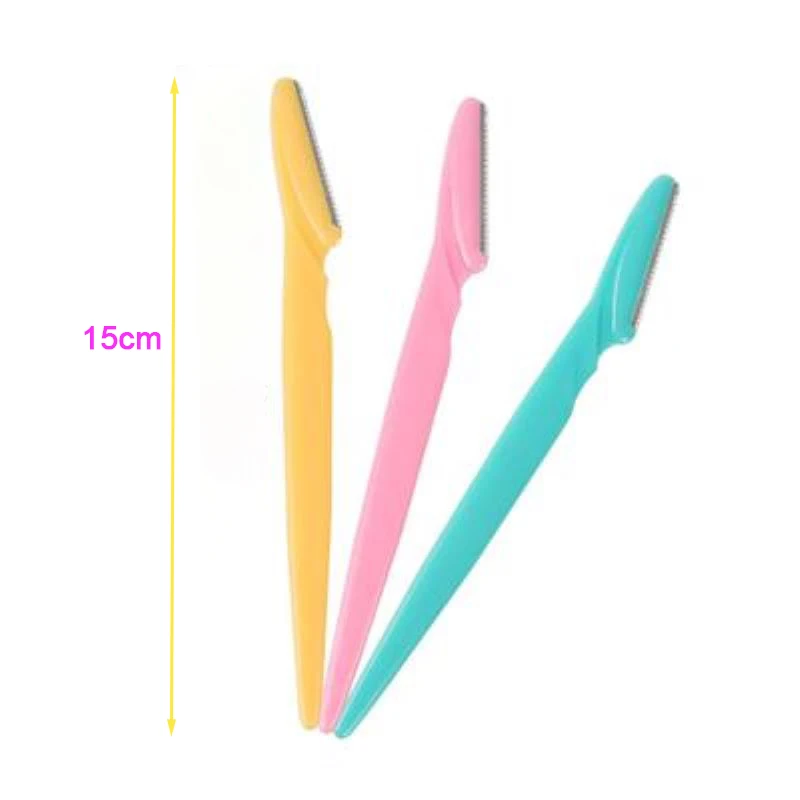 

6pcs Eyebrow Trimmer Portable Eyebrow Razor Shaver Eye Brow Shaper Shaping Tool Scissors Facial Hair Remover for Women Makeup