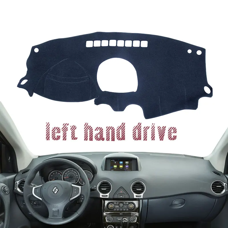 

Коврик для приборной панели, коврик для защиты от солнца, ковер для Renault Koleos Samsung QM5 2008-2016 2009 2010 2014 2015, автомобильные аксессуары, товары