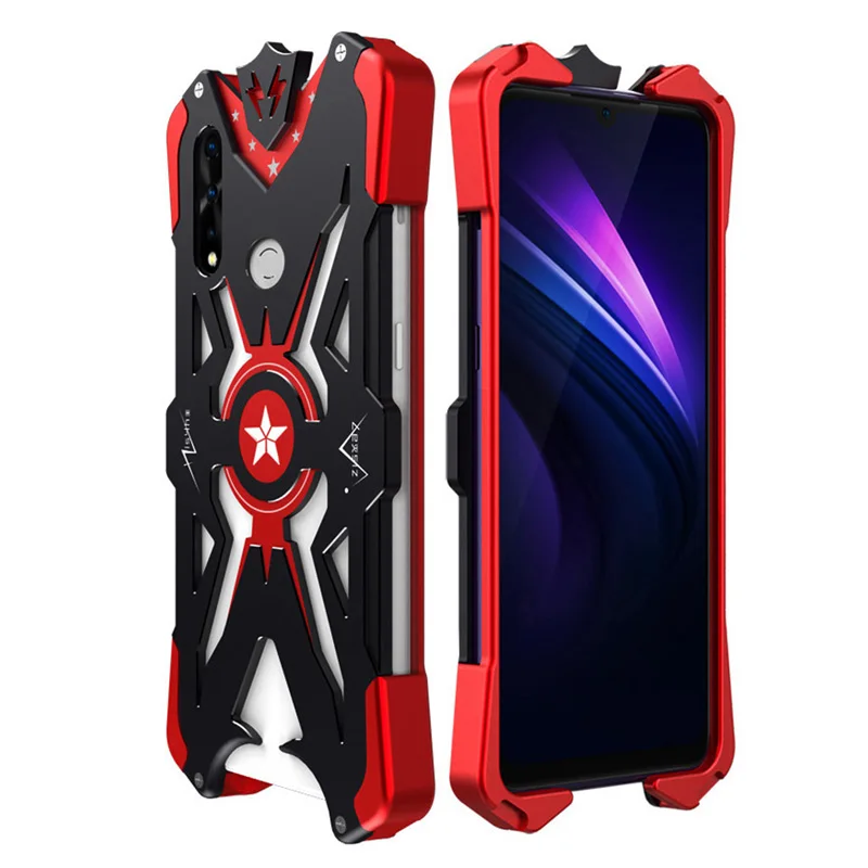 

For Huawei Enjoy 10 Plus Original Zimon Shockproof Heavy Duty Armor Metal Aluminum Phone Case For Huawei Enjoy 10 Plus Case 6.59
