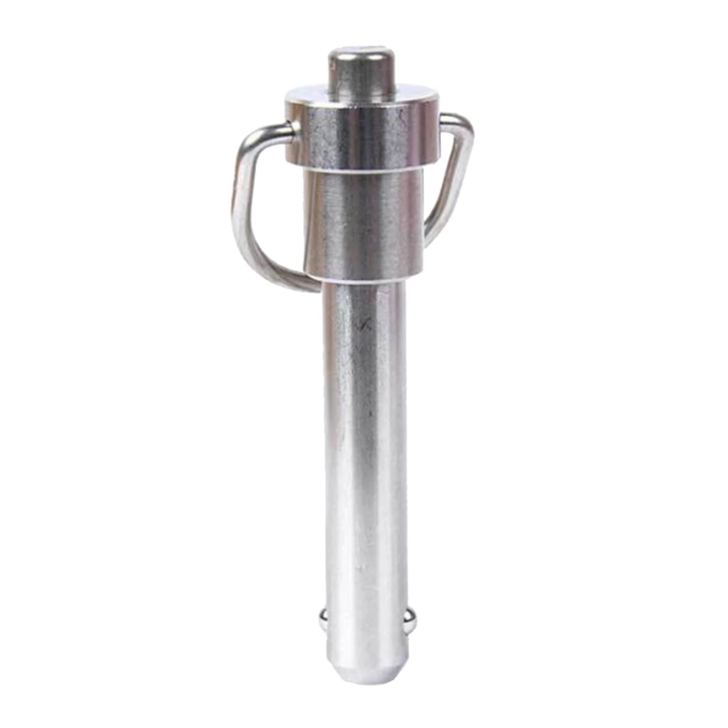 

Stainless Steel Ball Lock Quick Release Pin Ring Handle Fastener, Dia 6mm