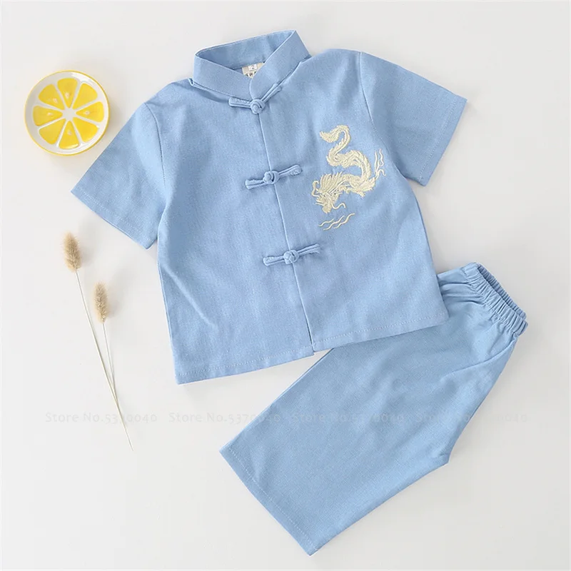 Дети Китайский традиционный ханьфу костюм в китайском стиле для маленьких