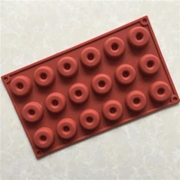 18 piece donut silicone cake mold diy snack mold xg189