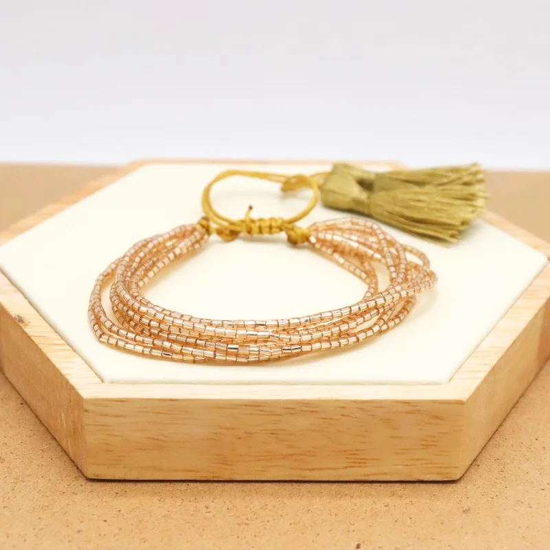 

ZHONGVI Pulseras Mujer Moda 2020 Jewellery Gift Bracelet For Women MIYUKI Bracelets Armband Boho Crystal Star Handmade Woven