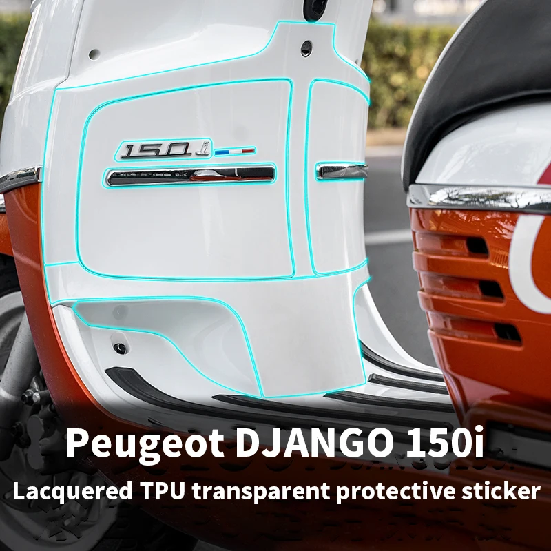 Наклейка на мотоцикл защитная пленка специальная прозрачная невидимая краска из