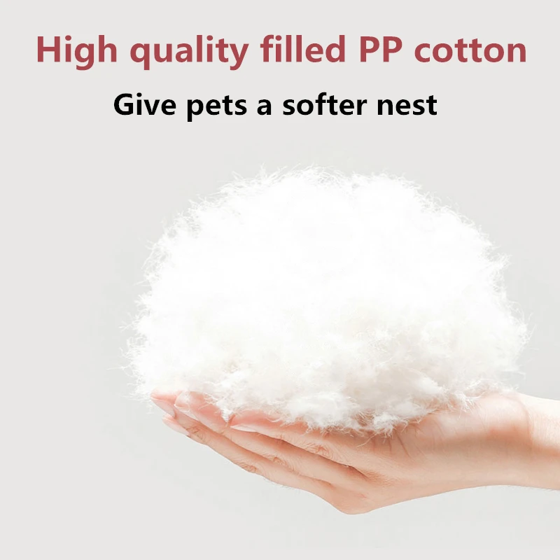 Длинное плюшевое круглое ложе для собак и кошек с дышащими покрывалами, супер мягкое жилье для питомцев, теплая спальная подушка для дома собак.