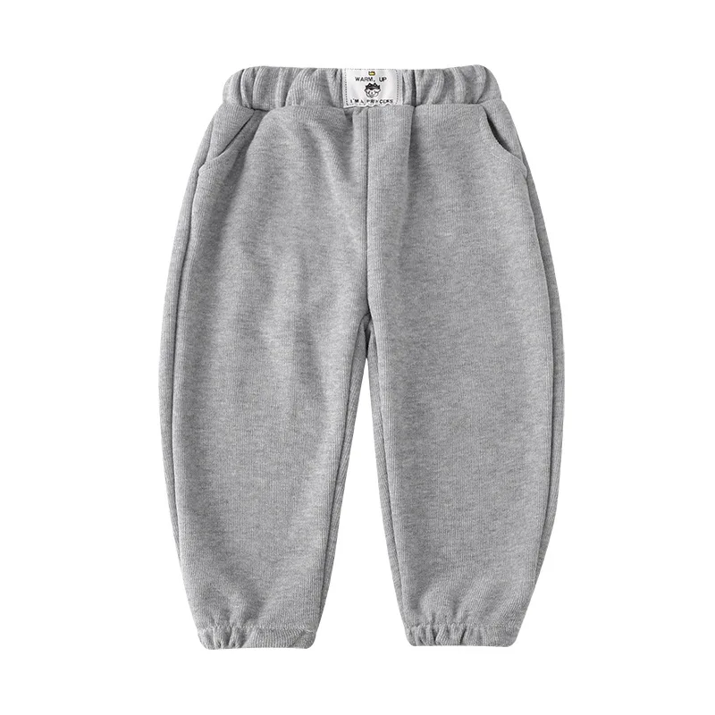 Детские брюки осенняя одежда Повседневные детские спортивные хлопковые Простые