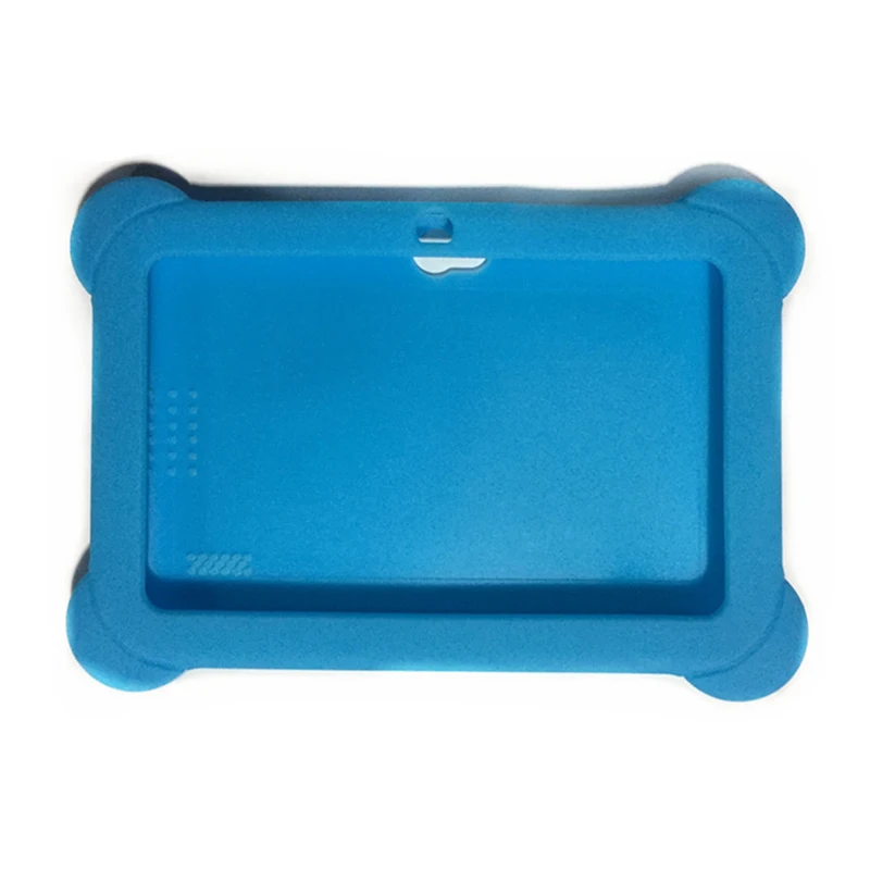Light Blue 7 дюймов планшет ТПУ гелевый силиконовый защитный чехол противоударный чехол для Q88 Android планшетный ПК дети - Цвет: Light Blue