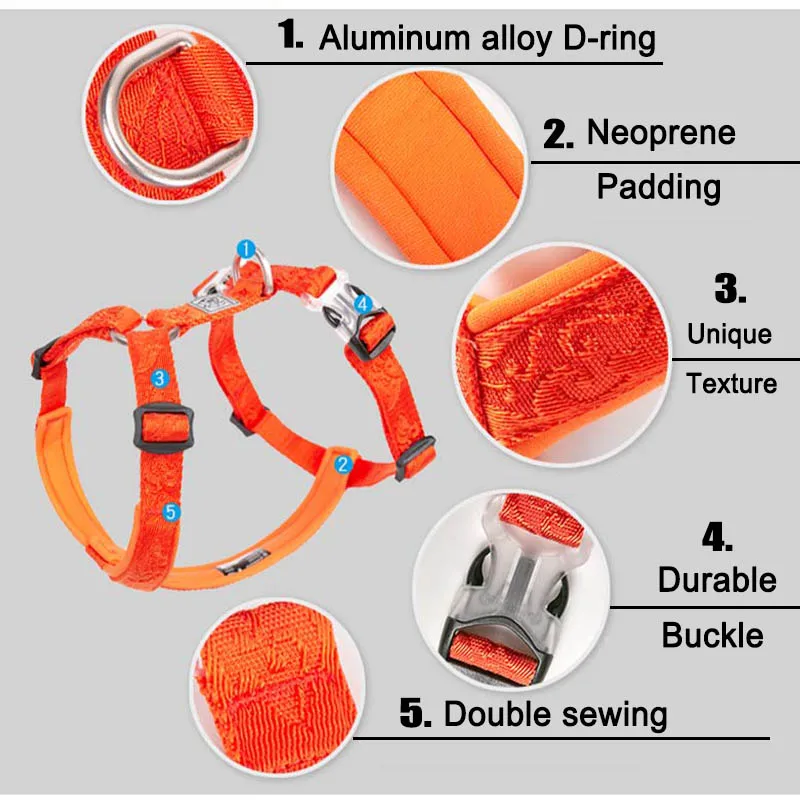 Нейлоновые Дизайнерские Ошейники и шлейки Truelove для собак большая маленькая
