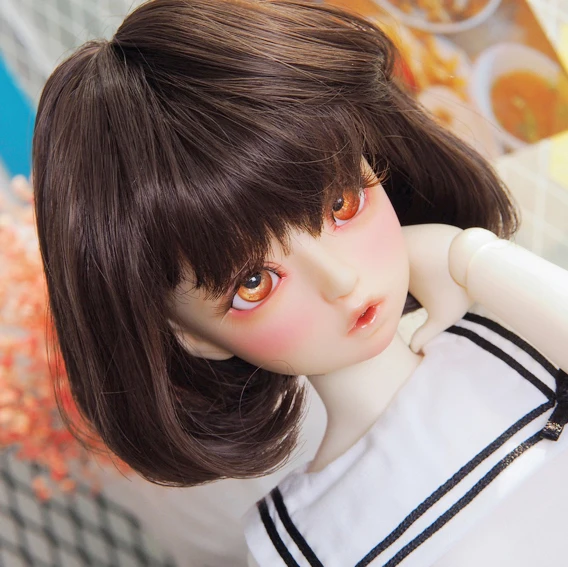 Полный комплект наивысшего качества 1/4 bjd кукла для девочек Mako модные короткие волосы SDM тело шарнир Манекен Модель Детская игрушка Лучшие подарки Смола
