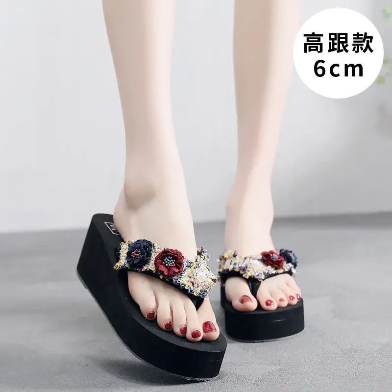 

Women Sandals Platform Sandals Flip-flops 2021 Summer Outdoor Casual Sandals Slipper non-slip Female Slippers Beach Shoes