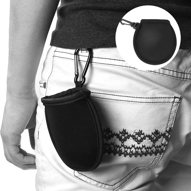 2021 новый мешок для очистки мячей гольфа Сумка с зажимом крючок на ремне ценные