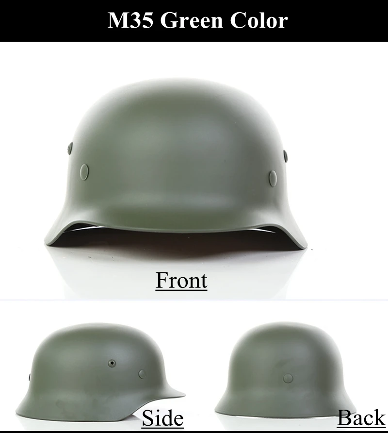 Прочный Новый немецкий элитный Стальной шлем M35 WW2 CS армейский из стали для