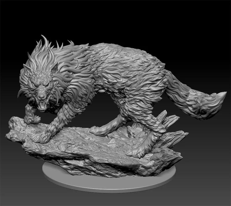 3D модель STL wolf для маршрутизатора с ЧПУ принтер Artcam Aspire | Инструменты