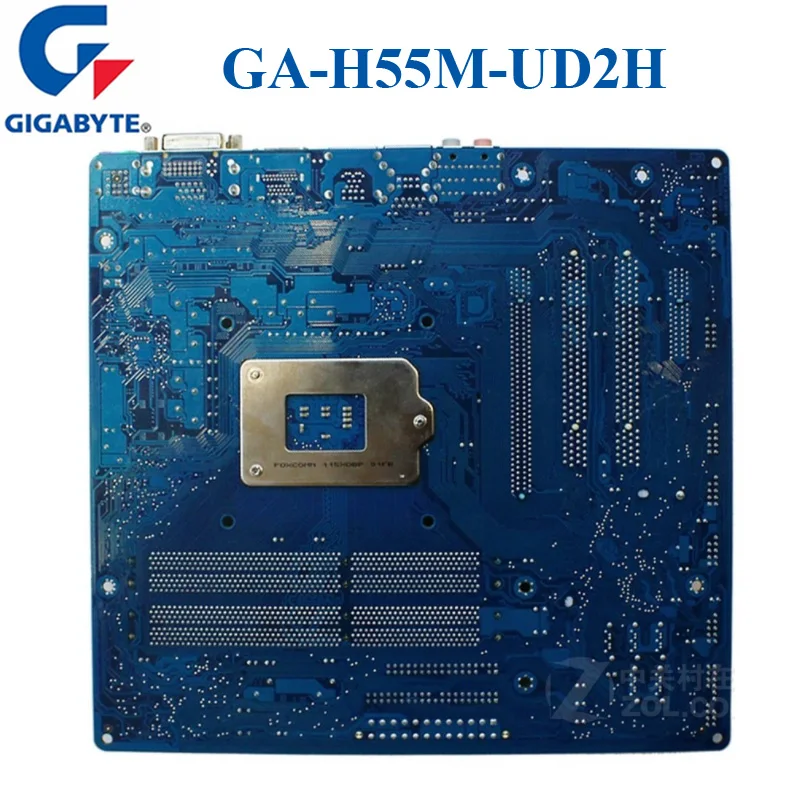 Розетка LGA 1156 GIGABYTE GA-H55M-UD2H десктопная материнская плата DDR3 16GB Micro ATX USB2.0 i7 i5 i3