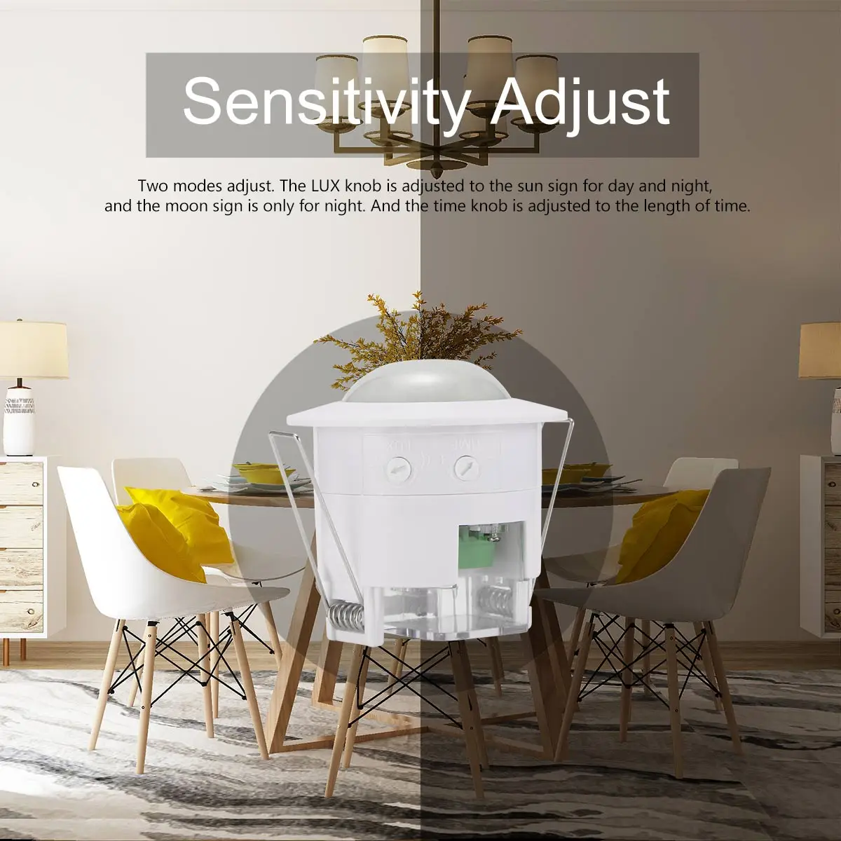 Инфракрасный датчик движения тела с переключателем автоматический PIR