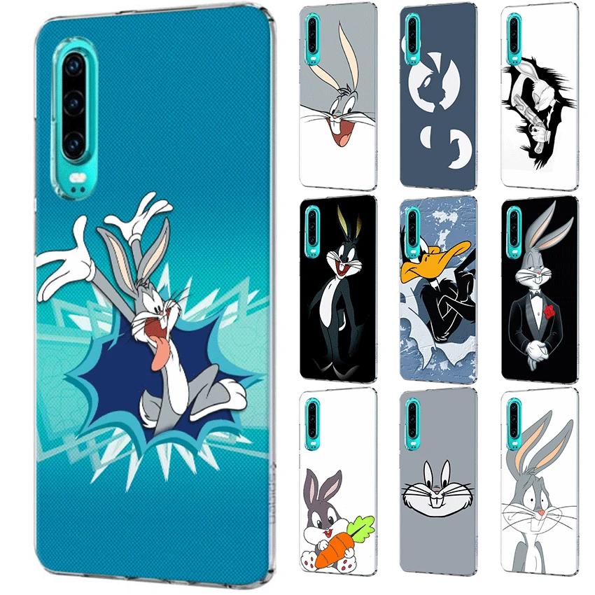 Чехол для телефона huawei P Smart Z Plus P30 P20 P10 P9 P8 Lite Pro Bugs Bunny | Мобильные телефоны и