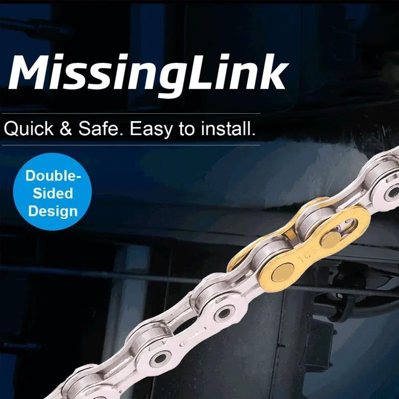 KMC 2 пары соединительная велосипедная цепь MissingLink для 8 9 10 11 12 Скоростей дорога MTB