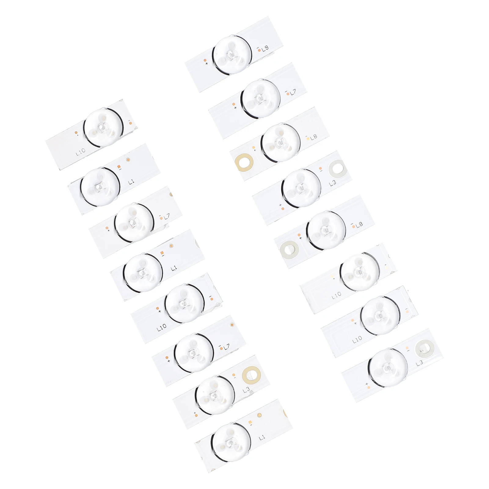 3V 2W Easy Install Tin Plating Lamp Beads Set TV LED Light Strips Repairing Tool Kit Universal with Back Glue | Лампы и освещение