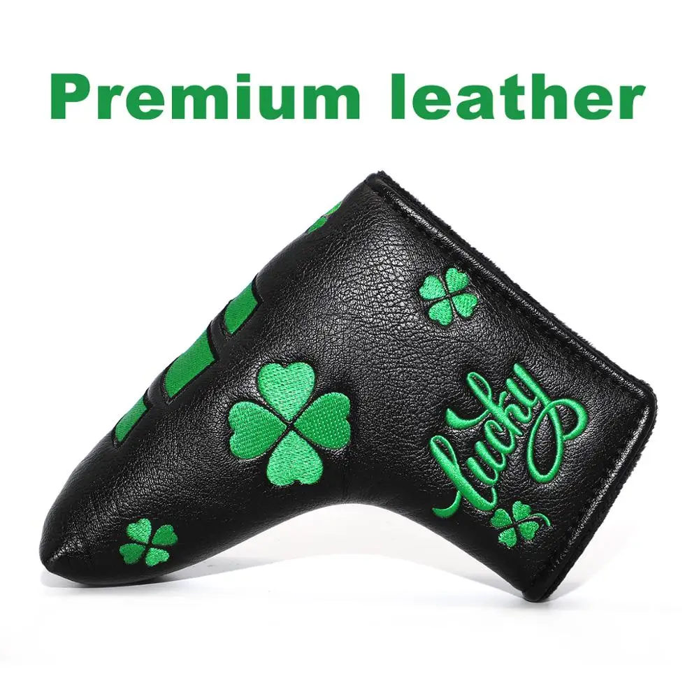 Чехол для клюшки гольфа Golf Blade Putter головные уборы чехол головки кожаный Магнитный