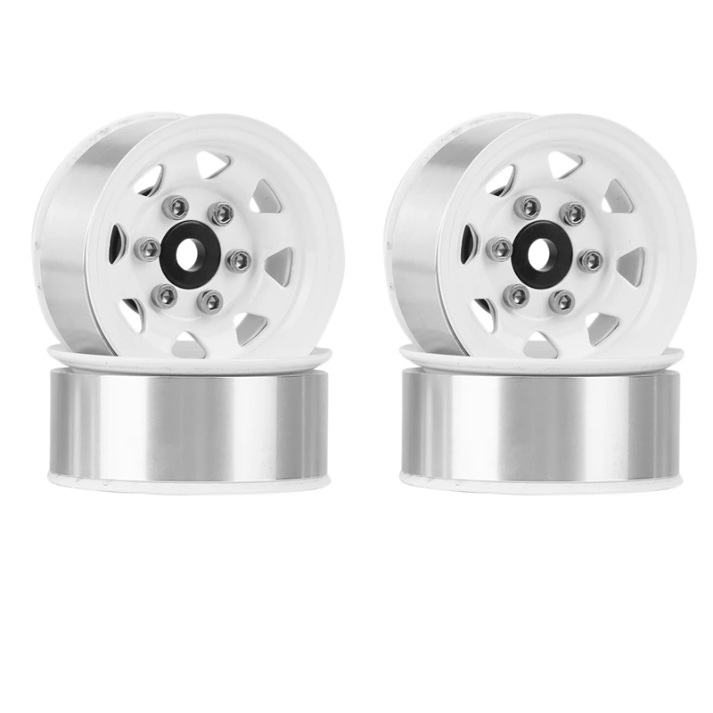 

Металлическая ступица обода колеса 1,55 для радиоуправляемого гусеничного автомобиля Axial Jr 1/10 D90 TF2 Tamiya CC01 LC70 MST JIMNY, 4 шт., 90069