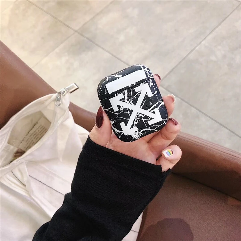 Чехол для багажа AirPods фирменный силиконовый чехол Bluetooth наушников 1/2 поколения