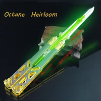 apex legends hero power boy heirloom 21cm luminous weapon training knife model full metal sword crafts collection holiday gift