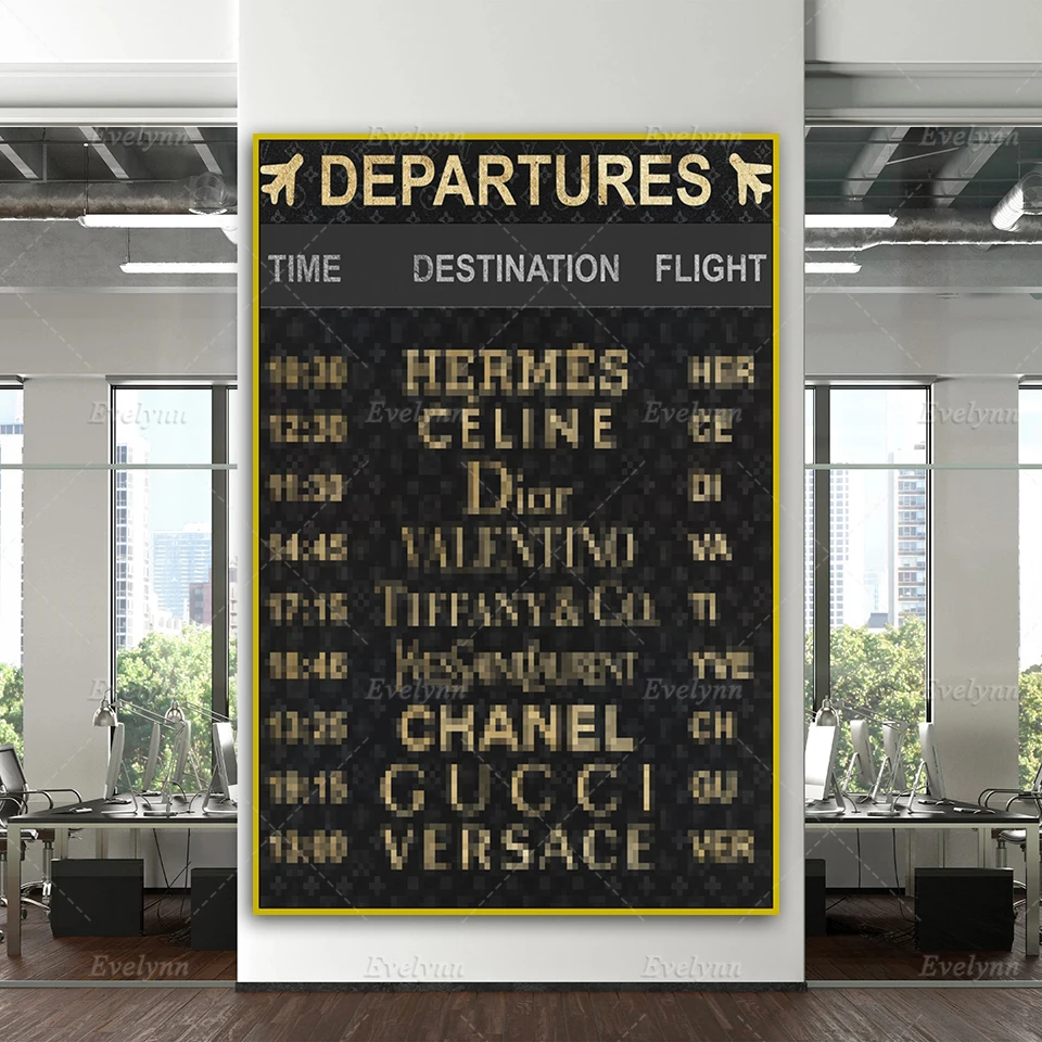 Роскошный постер с расчетами и принтом модульный современный холст Настенная