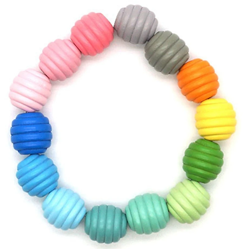 

Creative Jewelry Fitting Water Paint Colored Thread Big Sheep Heart Hemu 20X20mm Hole 5mm